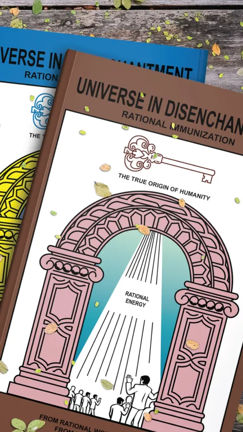 Front cover showcasing the sacred knowledge of Volume 16, symbolizing the awakening from the unconscious material world.
